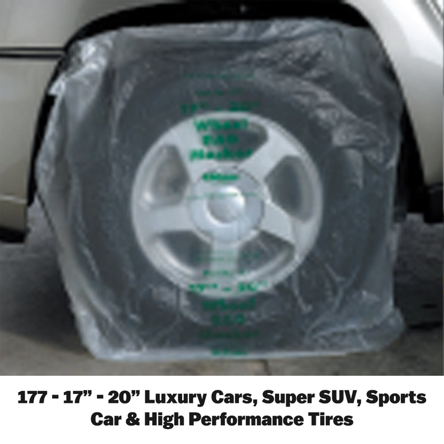 Luxury Car, SUV, Sports Car, & High-Performance Wheel Maskers - 36/Box
