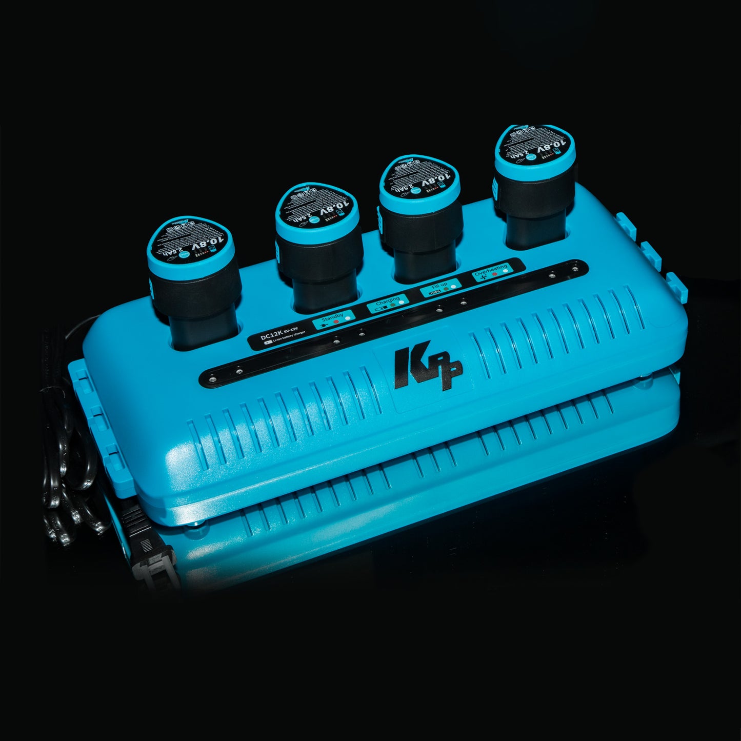 Inline 4 Battery Charger for 10.8 V 2.5 AH Lithium Ion Battery