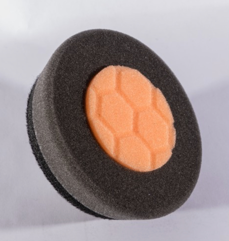 RBL 5-35OB - 3.5" Orange & Black Buffing Pad