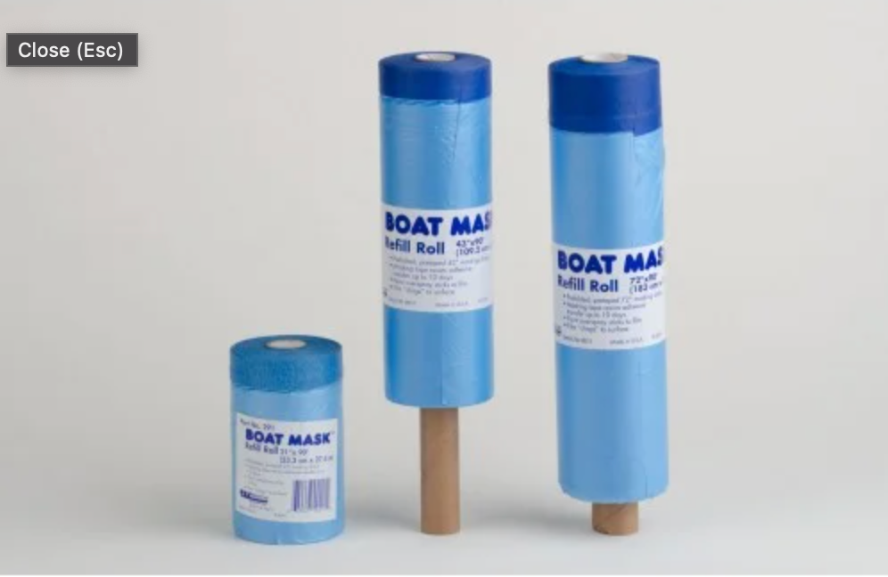 RBL 291 - BoatMask - 21" x 90' - Refill Roll