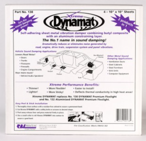 RBL 138 - Xtreme Dynamat