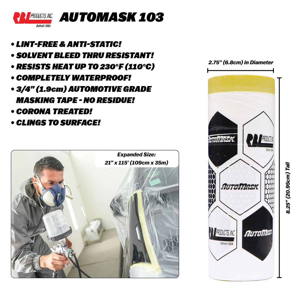 AutoMask 43" x 115' - Refill Roll Only