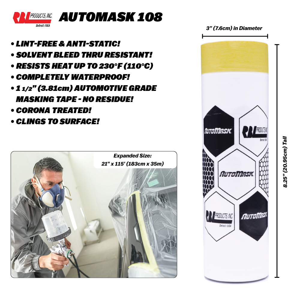 AutoMask 72" x 115' - Refill Roll Only
