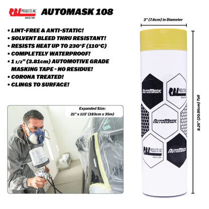 AutoMask 72" x 115' - Refill Roll Only