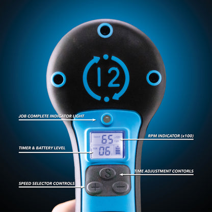 3" Random Orbital Cordless Polisher with Digital Display