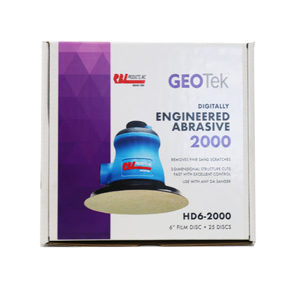 GEOTek™ Engineered Abrasive Film Discs - 3000 Grit