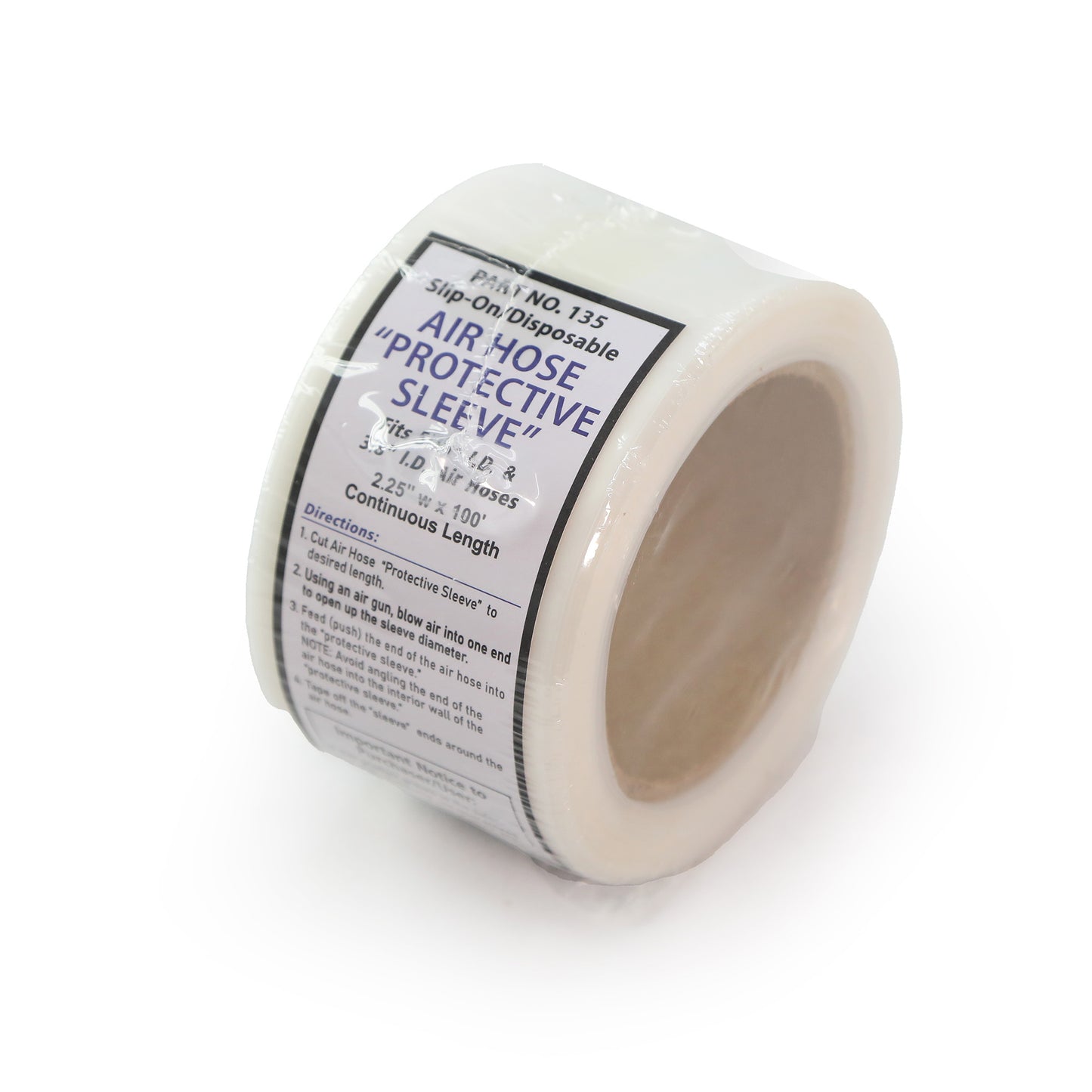 Air Hose Protective Sleeve - Four 3" x 100' Rolls