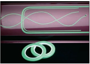 Green Fine Line Masking Tape - Three Sizes Available