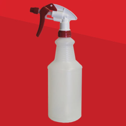Acid/Solvent Resistant Trigger Sprayer with 32oz Bottle