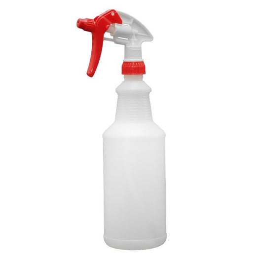 Acid/Solvent Resistant Trigger Sprayer with 32oz Bottle