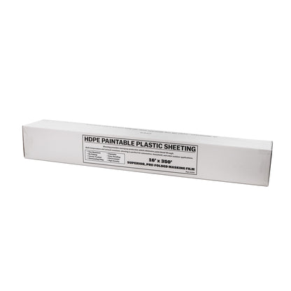 HDPE Paint Overspray Plastic Sheeting - Two Sizes Available