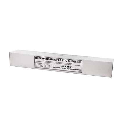 HDPE Paint Overspray Plastic Sheeting - Two Sizes Available
