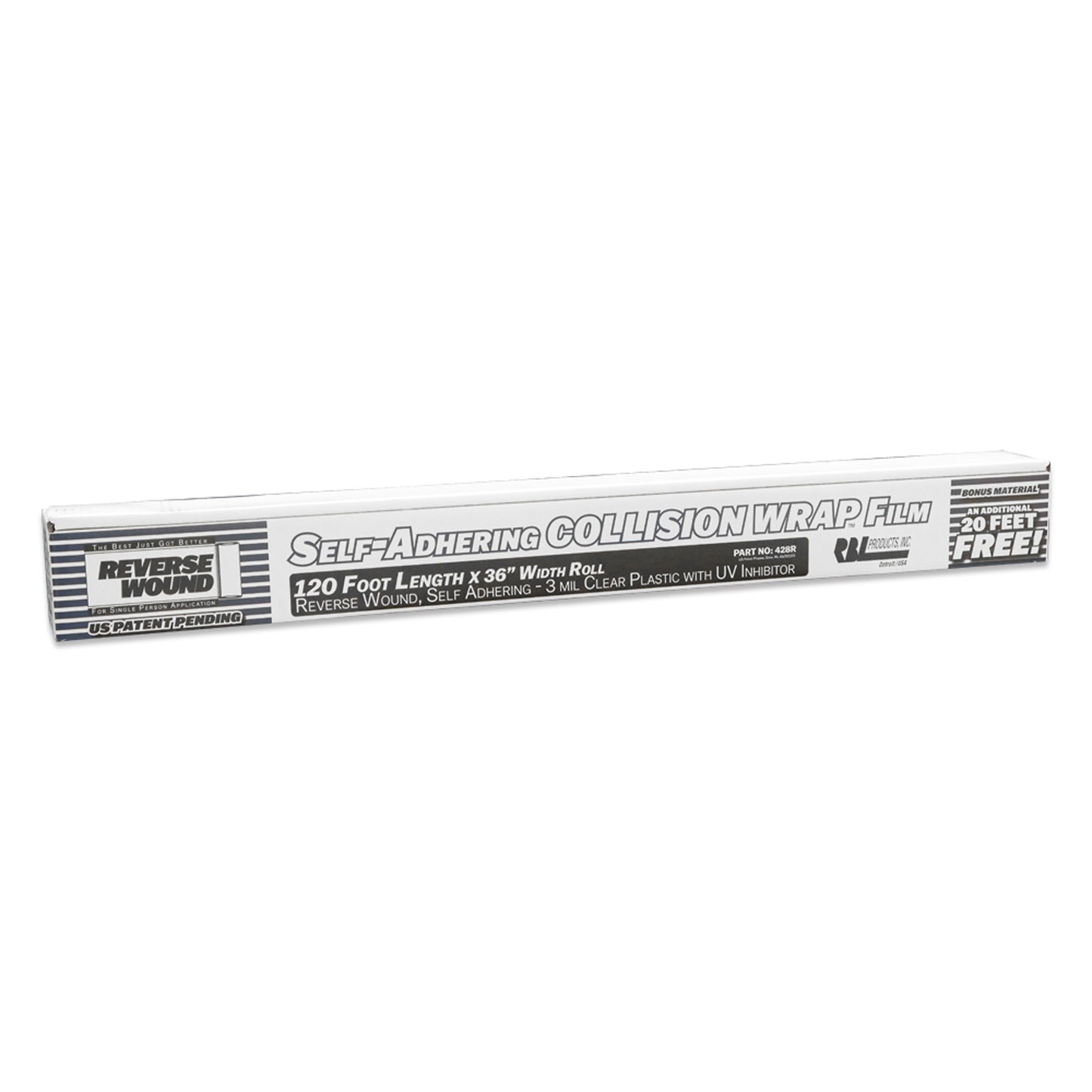 Reverse Wound Collision Wrap - 36" x 120'