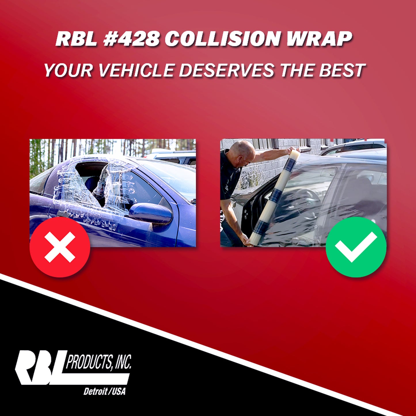Collision Wrap Film - 36" x 100'