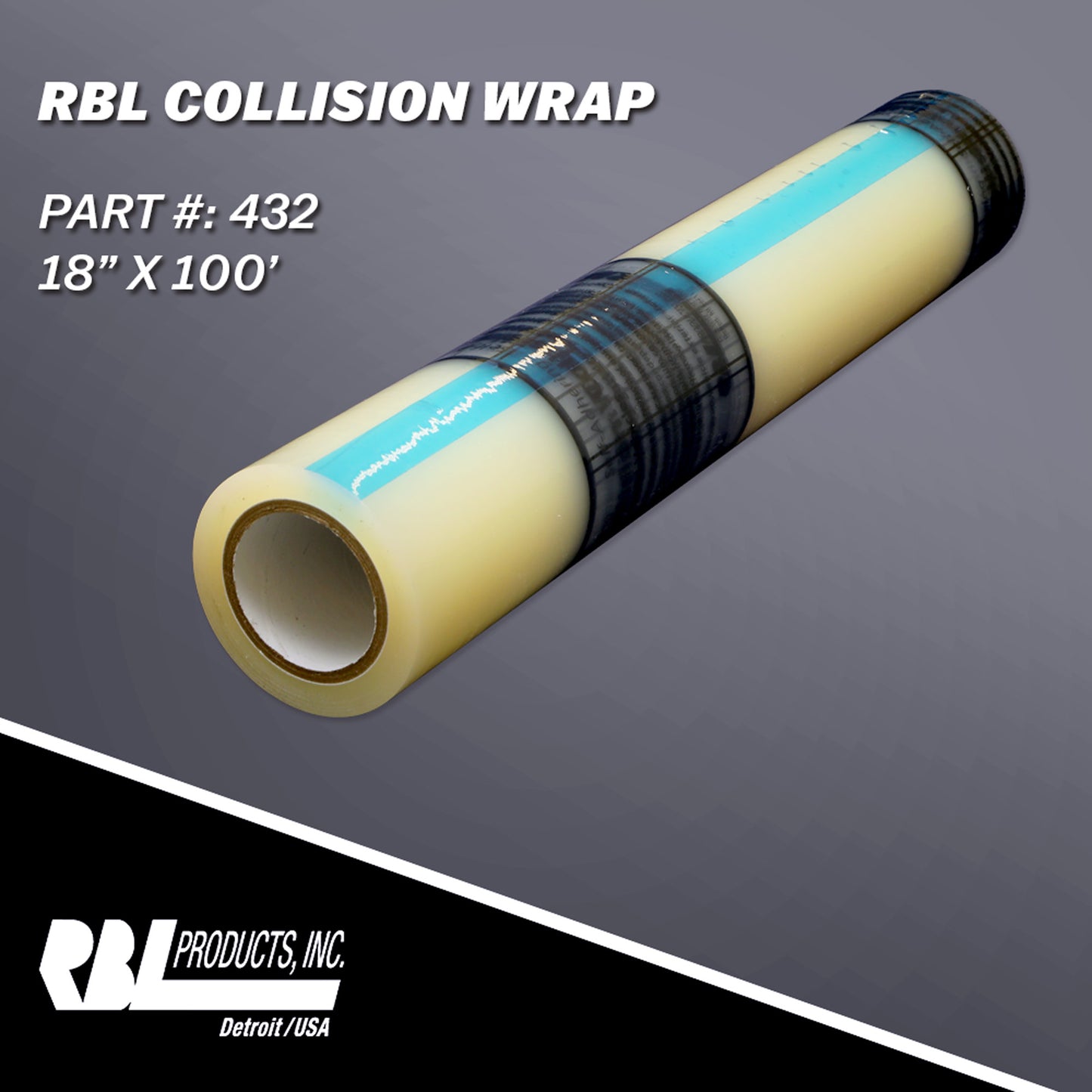 Collision Wrap Film - 18" x 100'