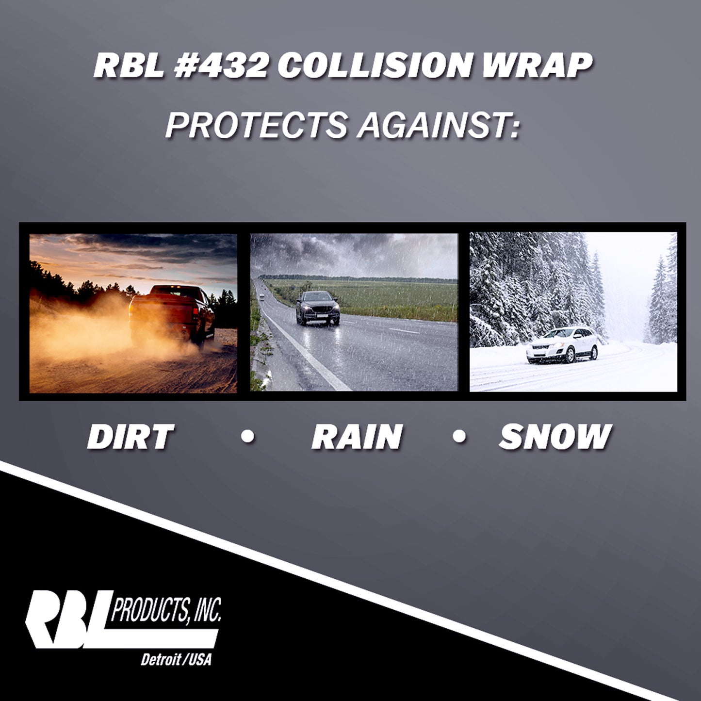 Collision Wrap Film - 18" x 100'