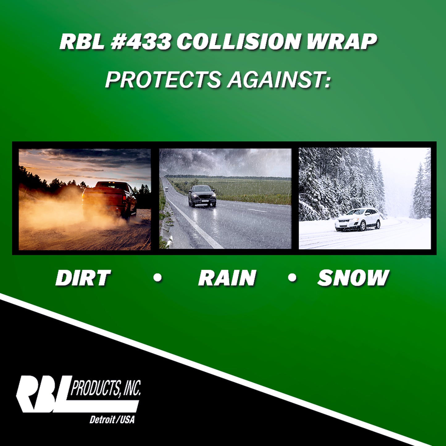 Collision Wrap Film - 48" x 100'