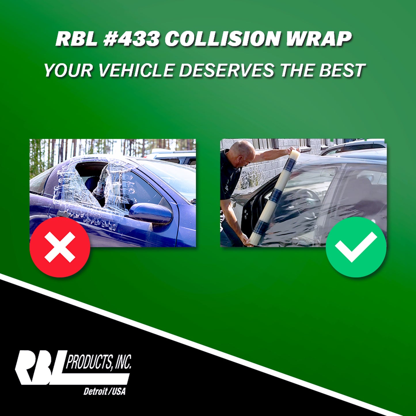 Collision Wrap Film - 48" x 100'
