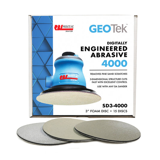 GEOTek™ Engineered Abrasives Foam Discs - 4000 Grit