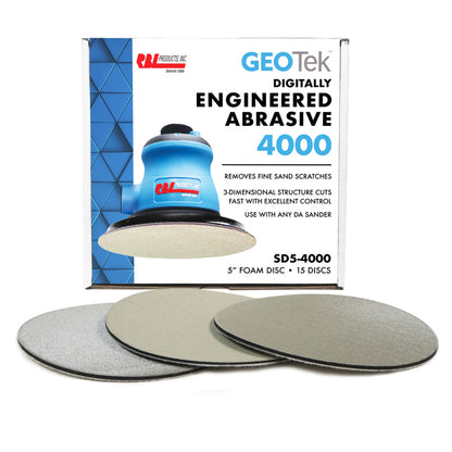 GEOTek™ Engineered Abrasives Foam Discs - 4000 Grit