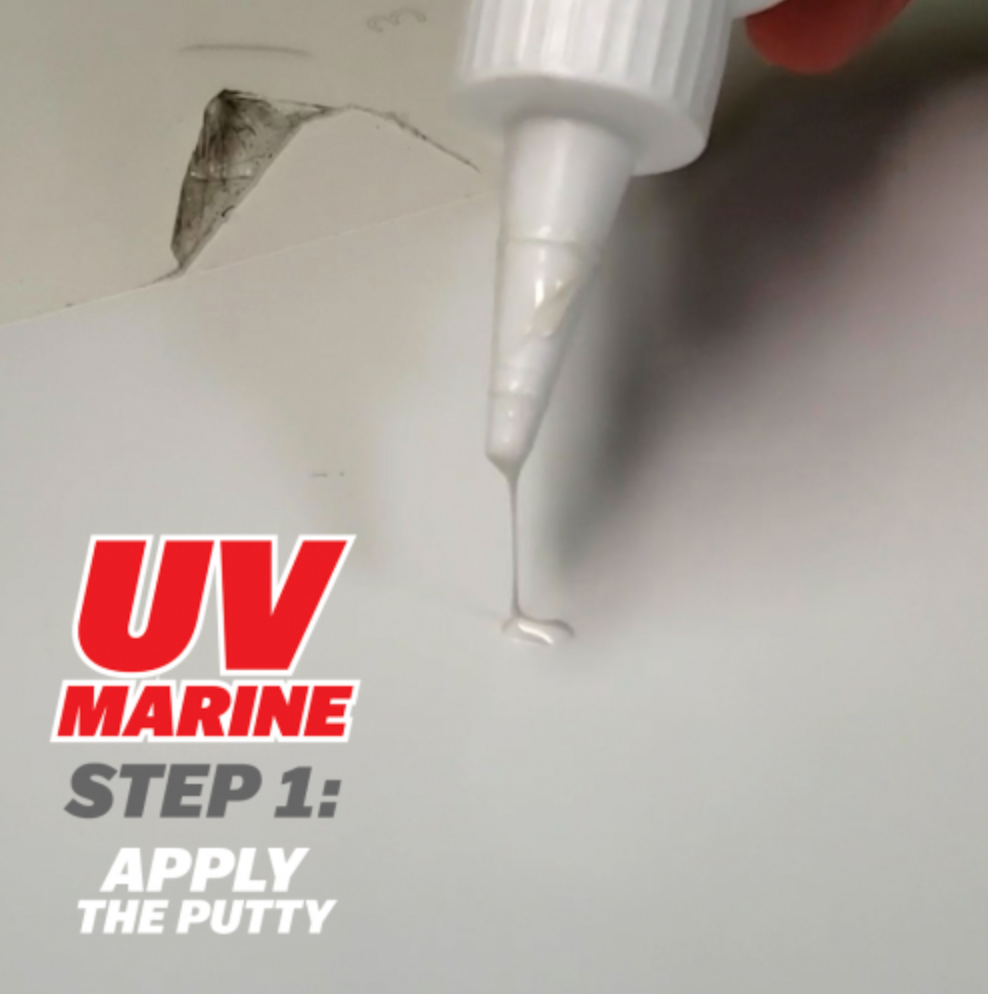 Bright White UV Putty