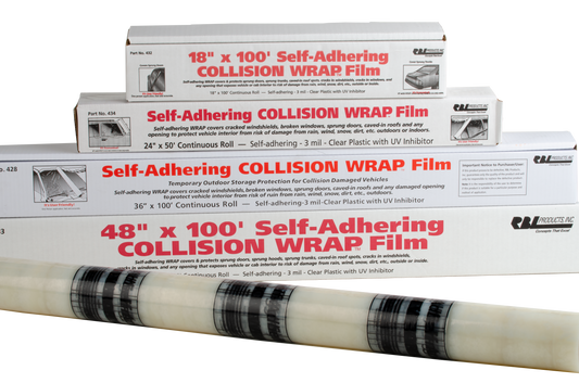 RBL 432 - Collision Wrap Film - 18in x 100ft
