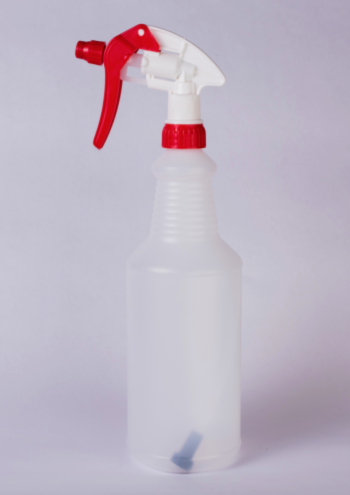 RBL 12060 - Acid / Solvent Resistant Trigger Sprayer and 1qt Bottle