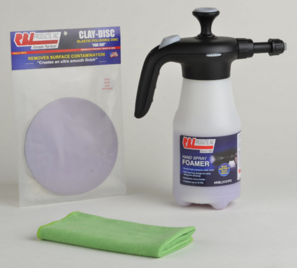RBL 12040 - Foaming Detail Wax / Clay Promo Kit - Disc